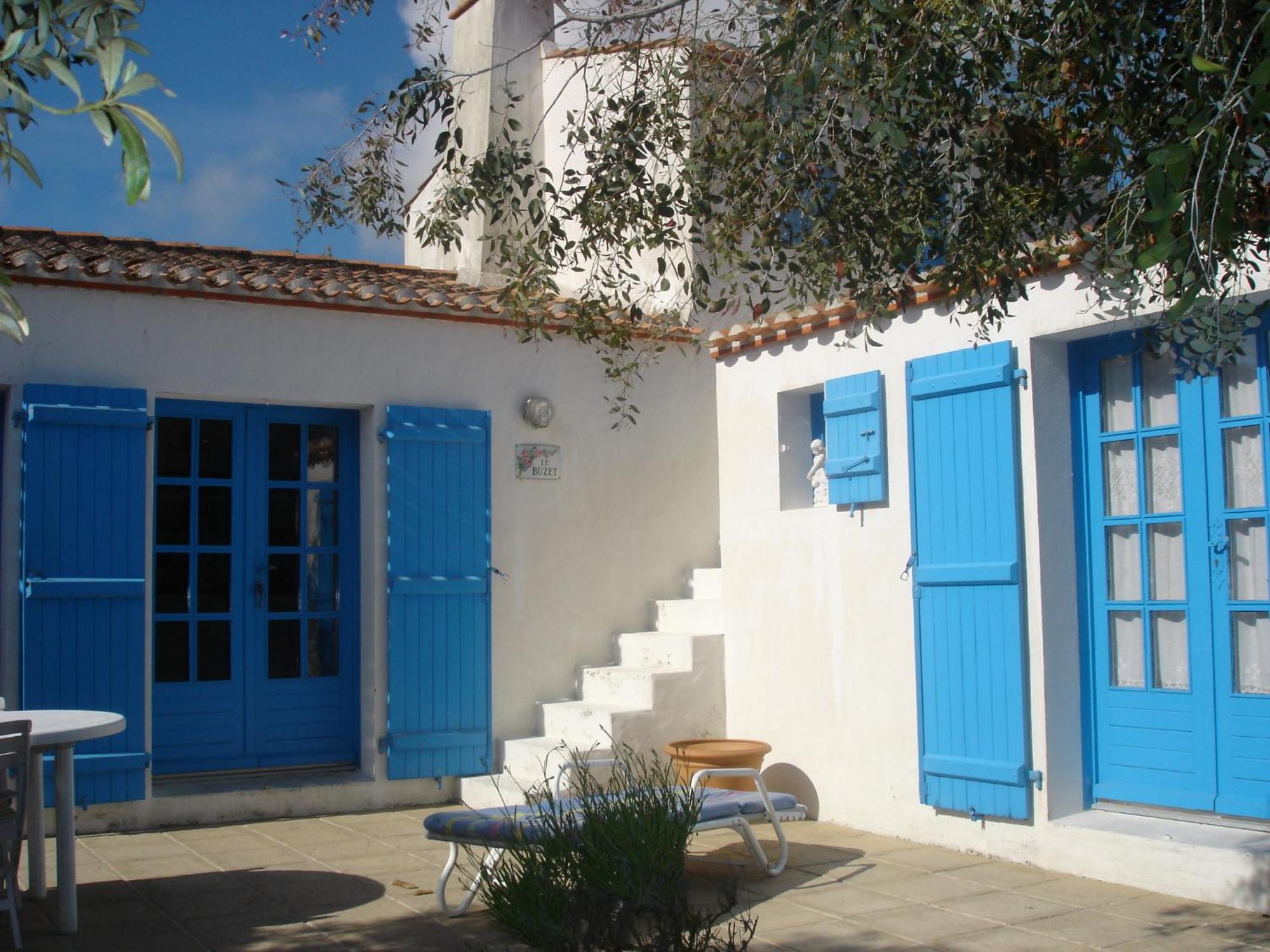 Le Buzet Bleu Bed & Breakfast Noirmoutier-en-l'Ile Kültér fotó